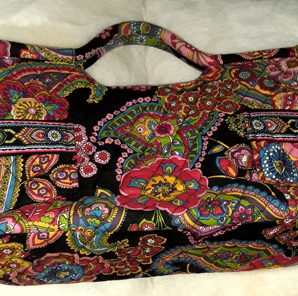 Vibrant Vera Bradley handbag